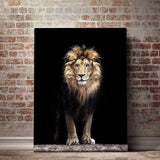 Majestic Lion Canvas - eBazaart