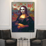Mona Lisa Jokes Canvas - eBazaart