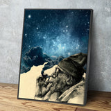 Vertical Smoke & Wonder Canvas - eBazaart