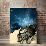 Vertical Smoke & Wonder Canvas - eBazaart