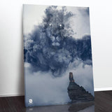 Lion Storm Canvas - eBazaart