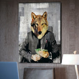 The Wolf Canvas - eBazaart