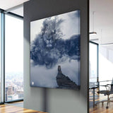 Lion Storm Canvas - eBazaart