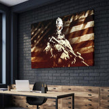 Freedom Soldier Canvas - eBazaart