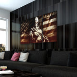 Freedom Soldier Canvas - eBazaart