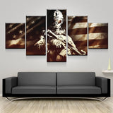 Freedom Soldier Canvas - eBazaart