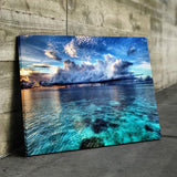 Blue View Canvas - eBazaart