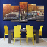 Volkswagen Beetle Car Canvas - eBazaart