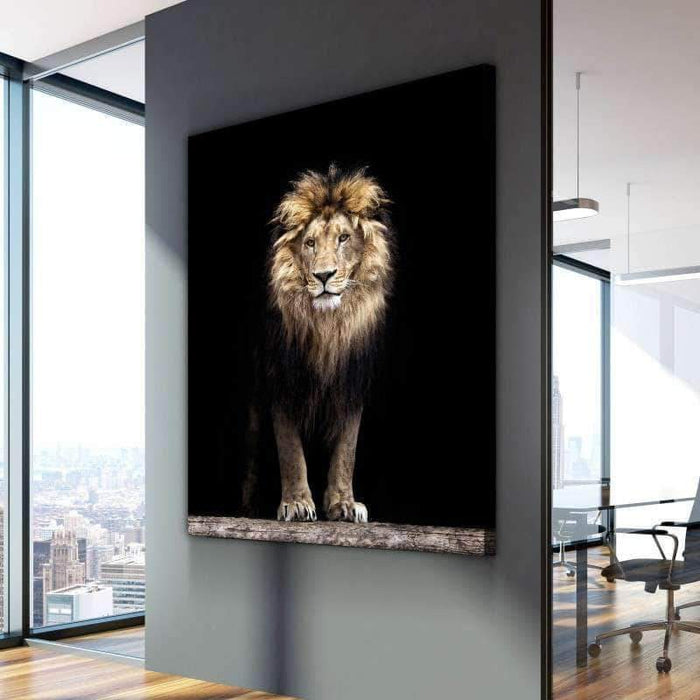 Majestic Lion Canvas - eBazaart