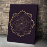 Sacred Lotus Canvas - eBazaart