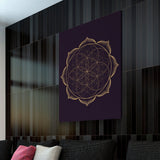 Sacred Lotus Canvas - eBazaart