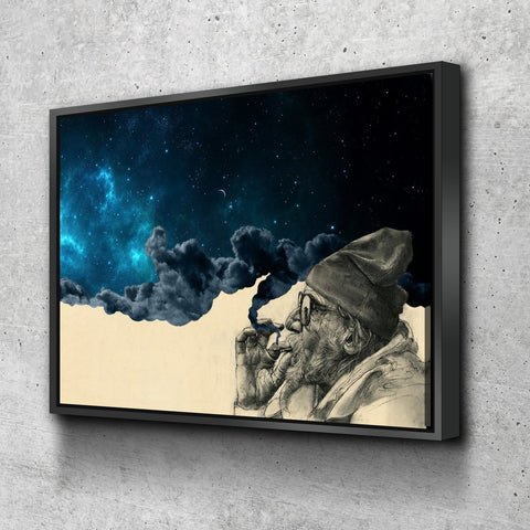Smoke And Wonder - Premium Canvas - eBazaart