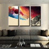Smoking and Thinking Canvas - eBazaart