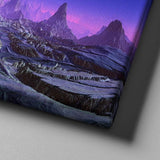 Violet Space Canvas - eBazaart