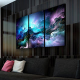 Ocean Fractals Canvas - eBazaart