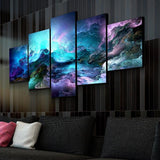 Ocean Fractals Canvas - eBazaart