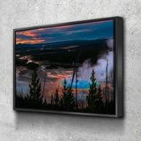 Yellowstone Sunrise Canvas - eBazaart