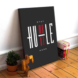 Hustle Humble Canvas - eBazaart
