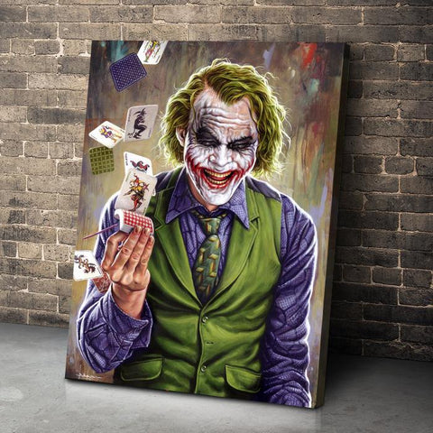 Joker Madness Canvas - eBazaart