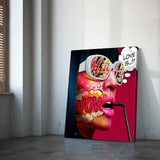 Pop Art Makeup Canvas - eBazaart