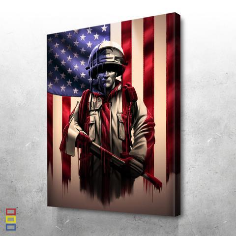 Fighting Fahrenheit Canvas - eBazaart
