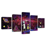 Rick & Morty Galaxy Canvas - eBazaart